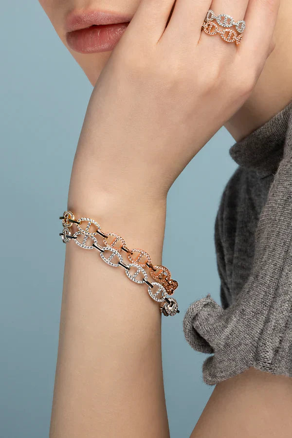Lucy Marina Bracelet | White Gold
