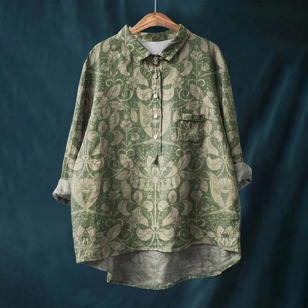 Sheane - Retro Bloom Blouse