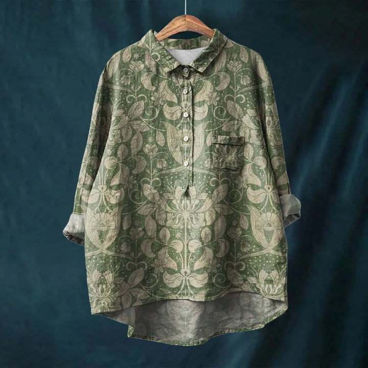 Sheane - Retro Bloom Blouse