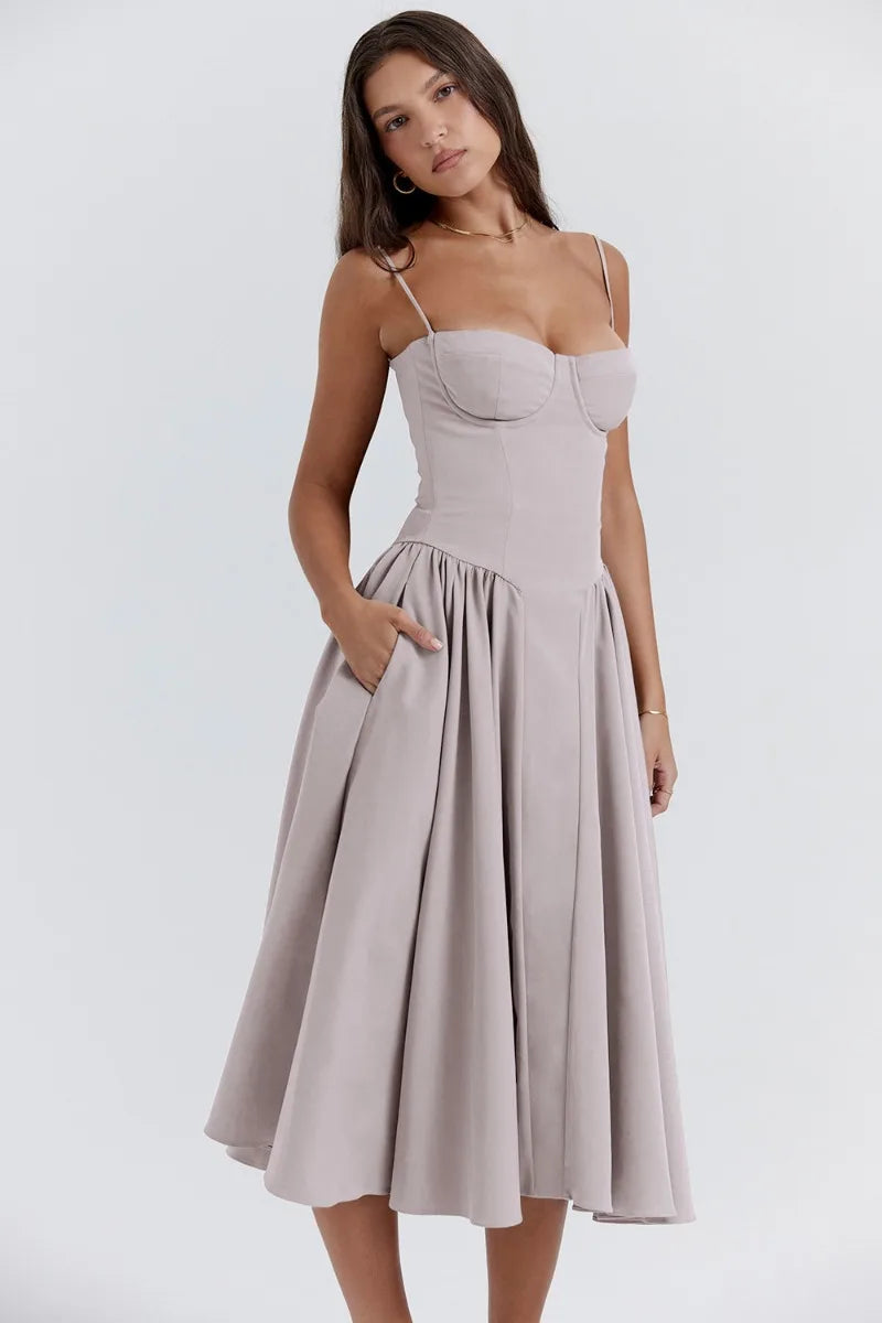 Lilianie - Chic Corset Flare Dress