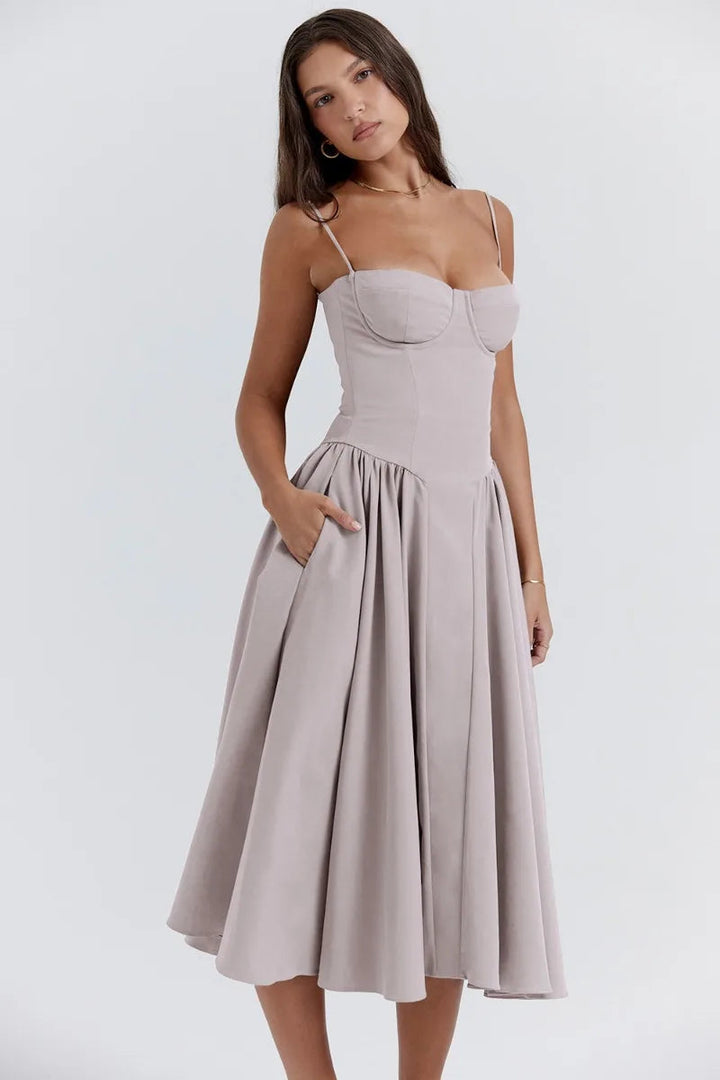 Lilianie - Chic Corset Flare Dress