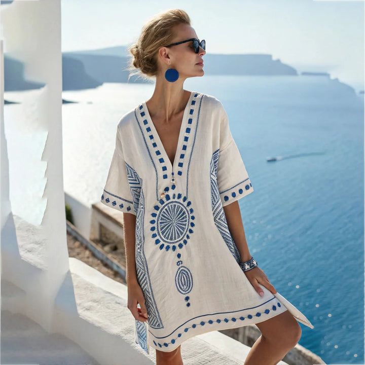 Odette - V-Neck Dress
