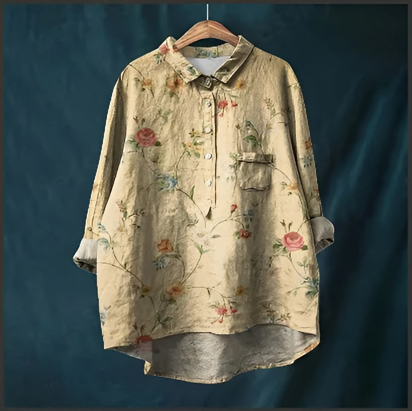 Sheane - Retro Bloom Blouse