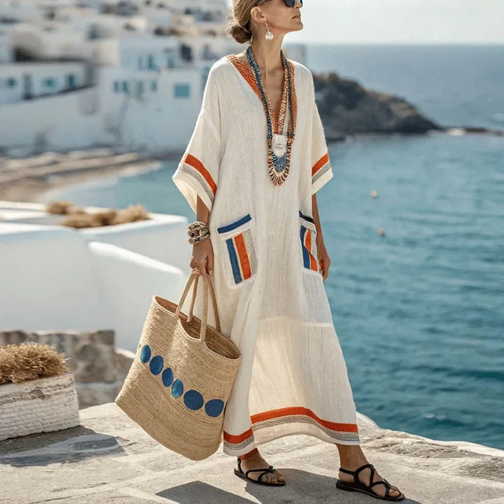 Aria – Elegant Bohemian Maxi Dress