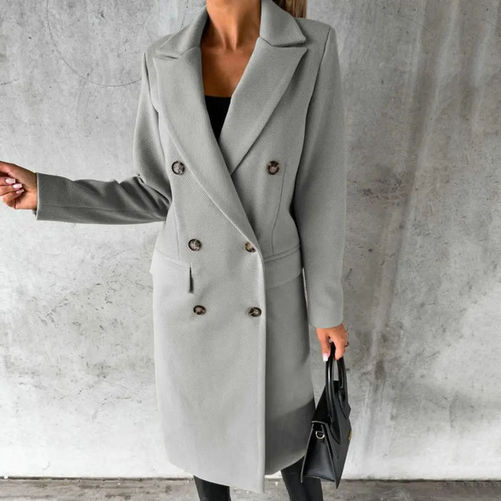 Lysandra - Elegant Double-Breasted Coat
