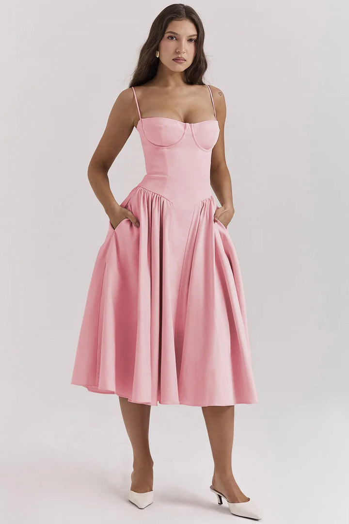 Lilianie - Chic Corset Flare Dress