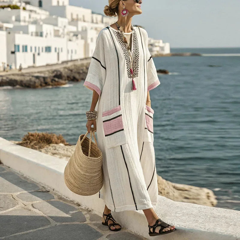 Aria – Elegant Bohemian Maxi Dress