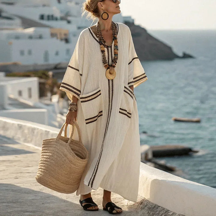 Aria – Elegant Bohemian Maxi Dress