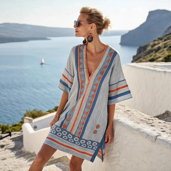 Odette - V-Neck Dress