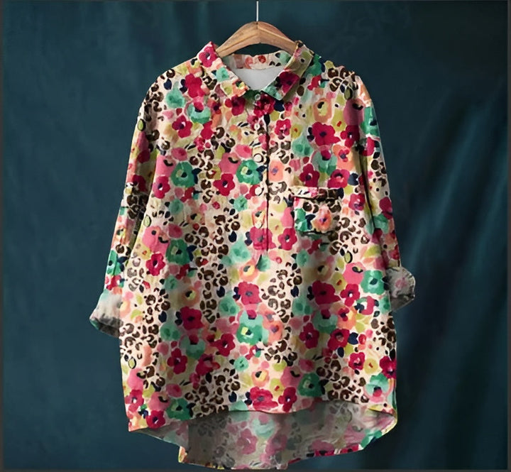 Sheane - Retro Bloom Blouse
