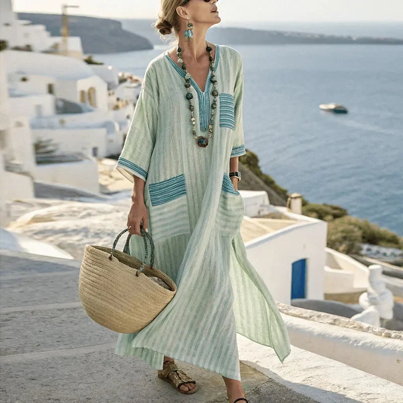 Aria – Elegant Bohemian Maxi Dress