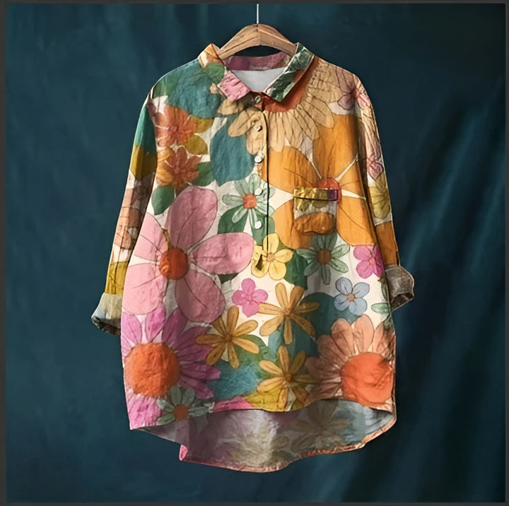 Peggy - Wild Bloom Blouse