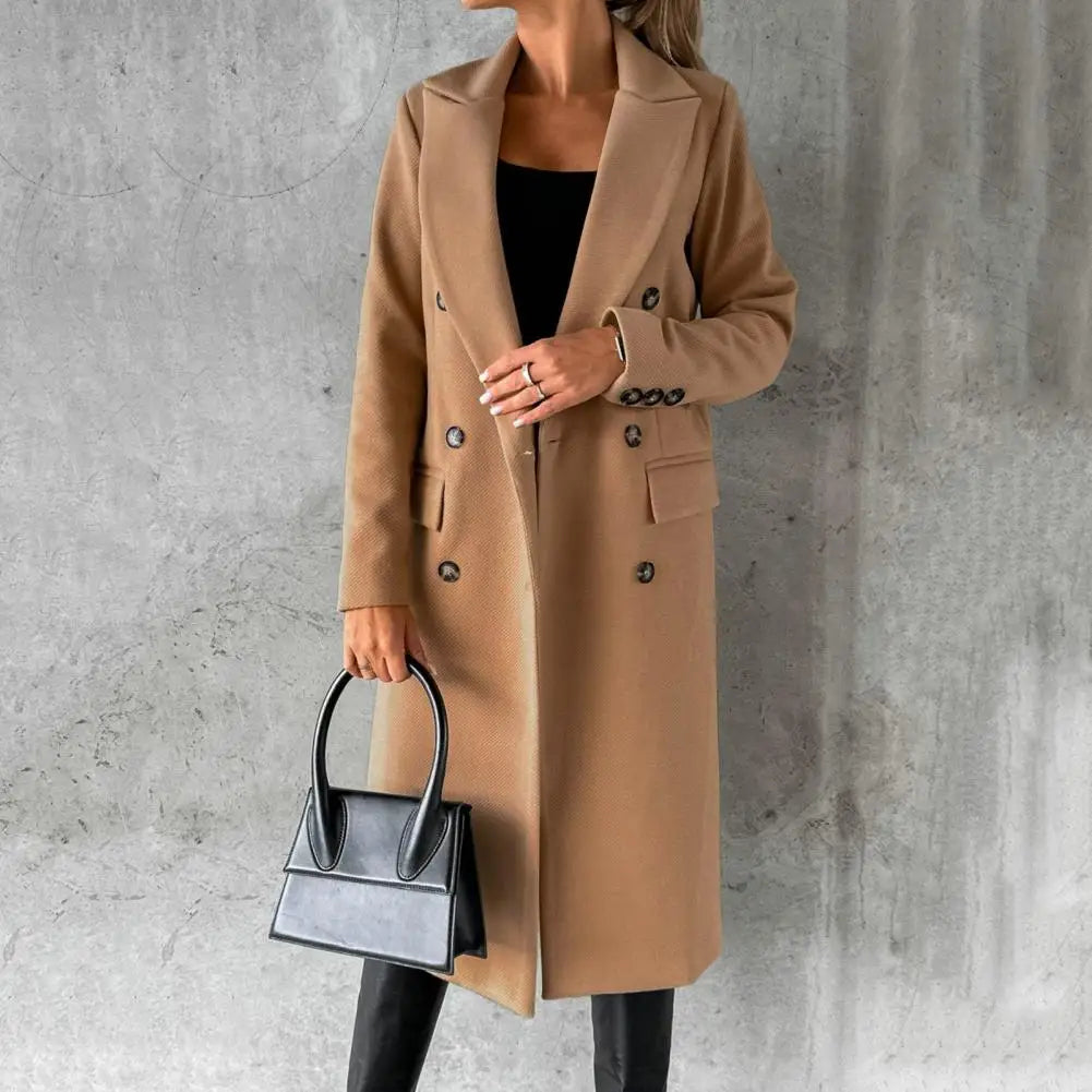 Lysandra - Elegant Double-Breasted Coat