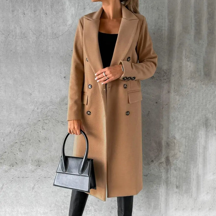 Lysandra - Elegant Double-Breasted Coat
