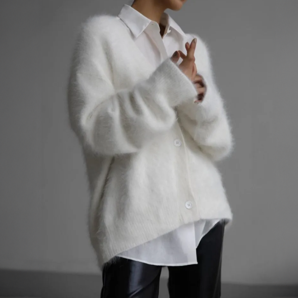 Kiara - Soft Buttoned Sweater