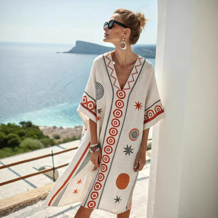 Odette - V-Neck Dress