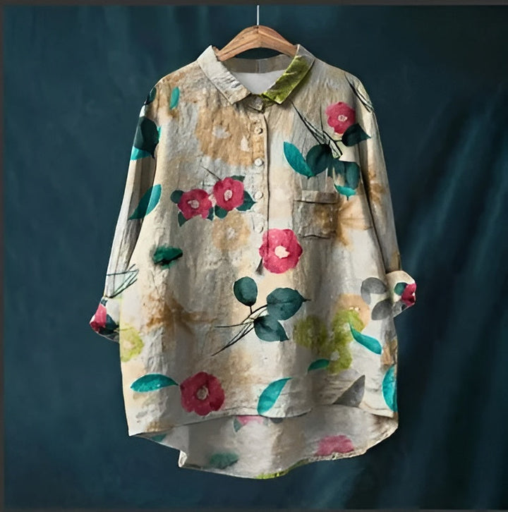 Peggy - Wild Bloom Blouse