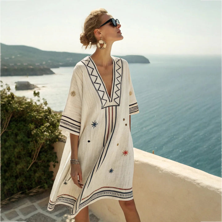 Odette - V-Neck Dress