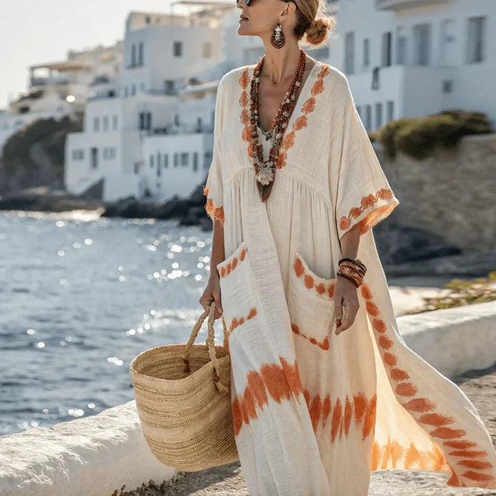 Aria – Elegant Bohemian Maxi Dress