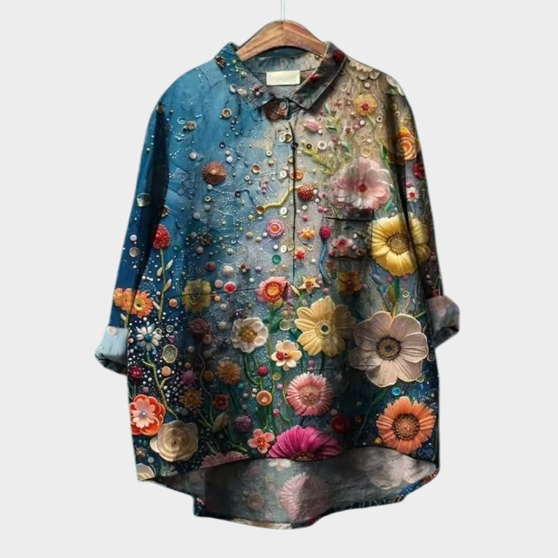 Rivelle - Artistic Bloom Blouse
