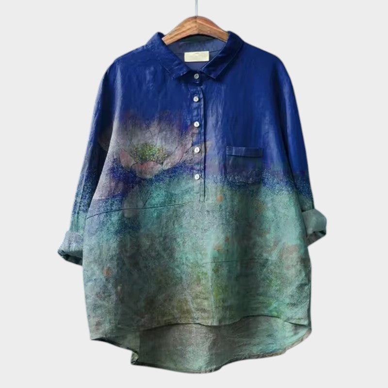 Elowenna - Breezy Garden Blouse