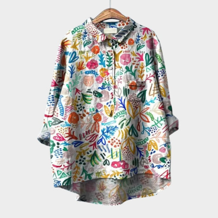 Rivelle - Artistic Bloom Blouse