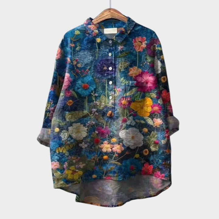Rivelle - Artistic Bloom Blouse