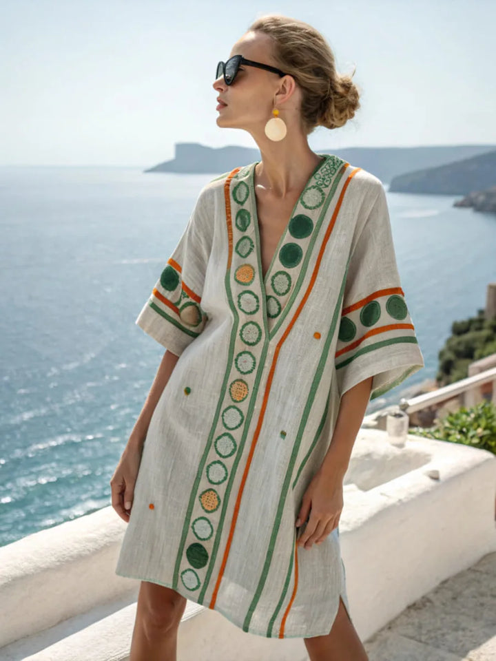 Odette - V-Neck Dress