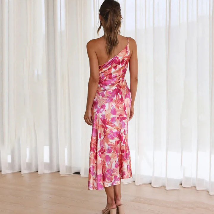 Lovie - Asymmetrical Bloom Dress