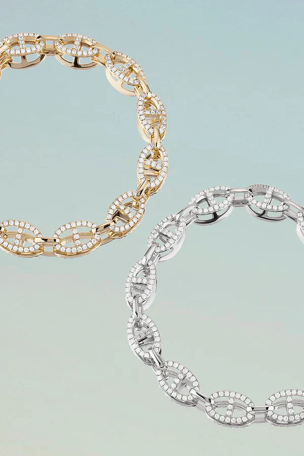 Lucy Marina Bracelet | White Gold