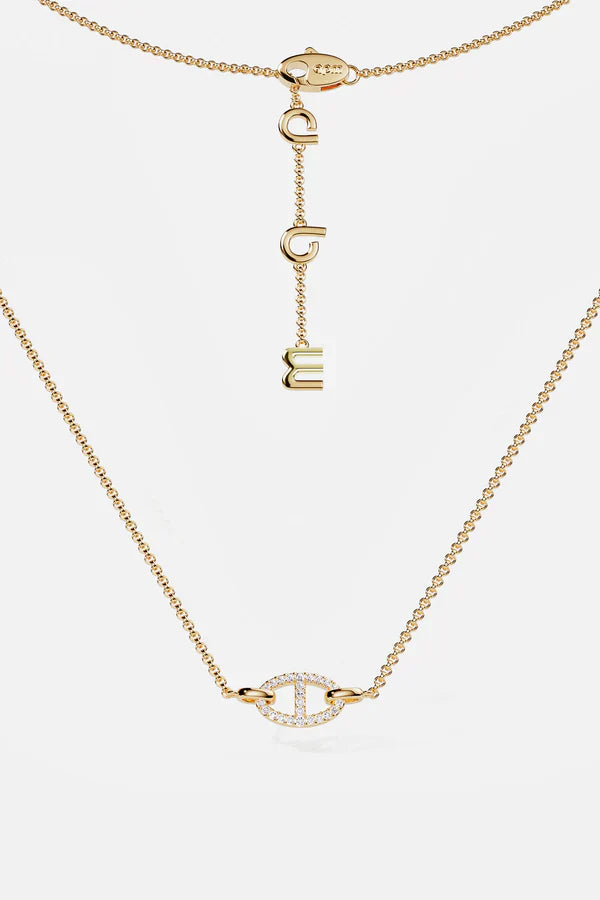 Victoria Marina Necklace | White Gold