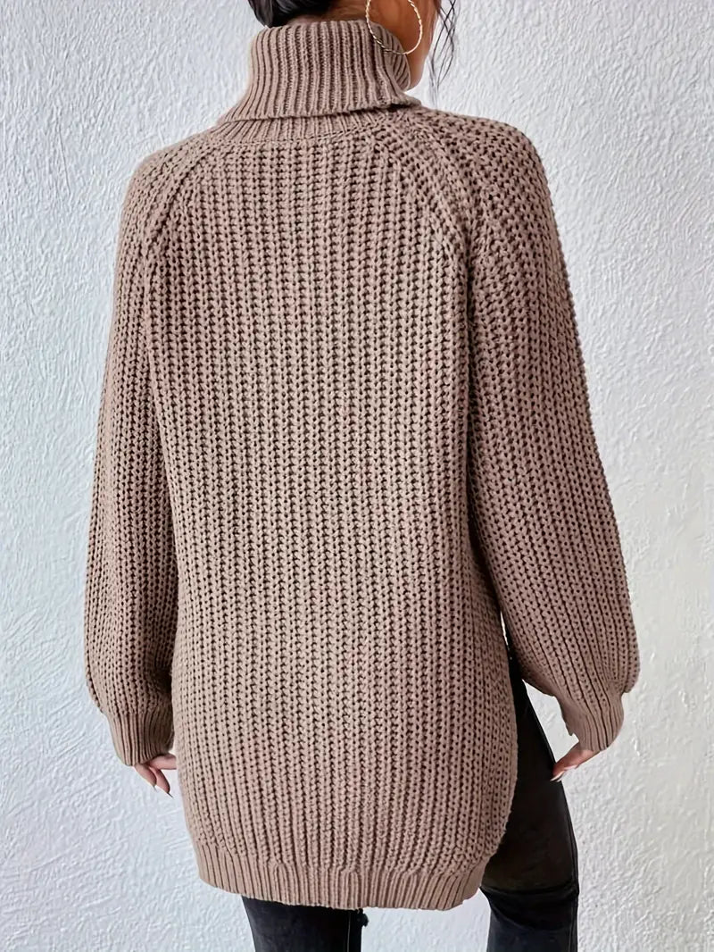 Elisette - Cozy Turtleneck Pullover