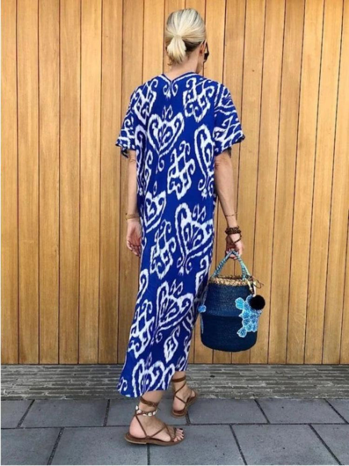 Junnah - Elegant Abstract Dress