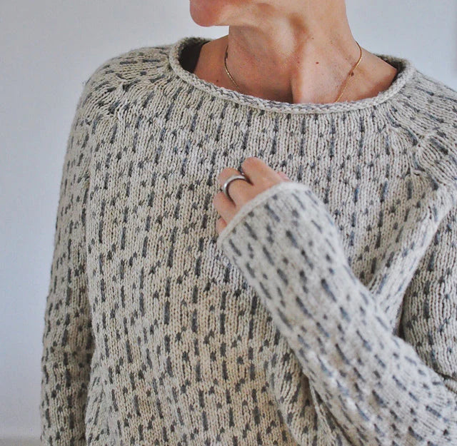 Elise - Patterned Knit Sweater