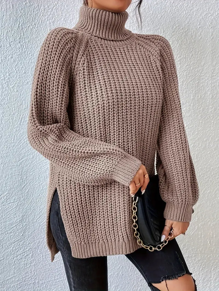 Elisette - Cozy Turtleneck Pullover
