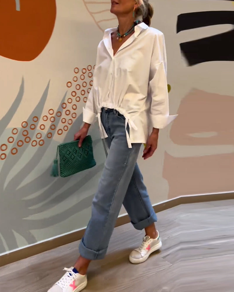 Aizelle - Modern Relaxed Top