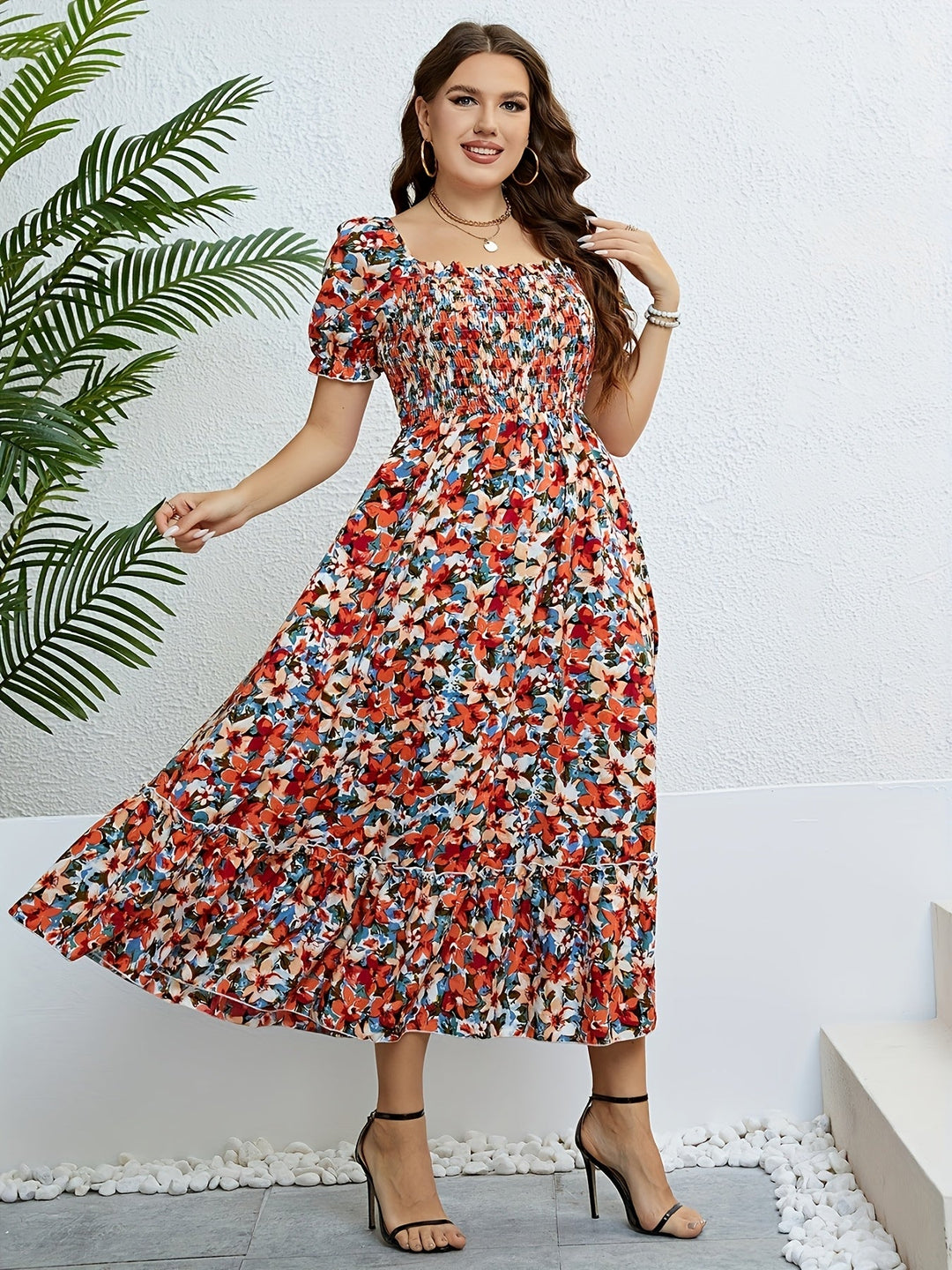 Theresa - Vintage Bloom Dress