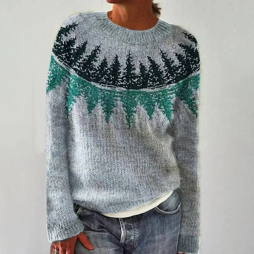 Izzel - Cozy Fair Isle Sweater