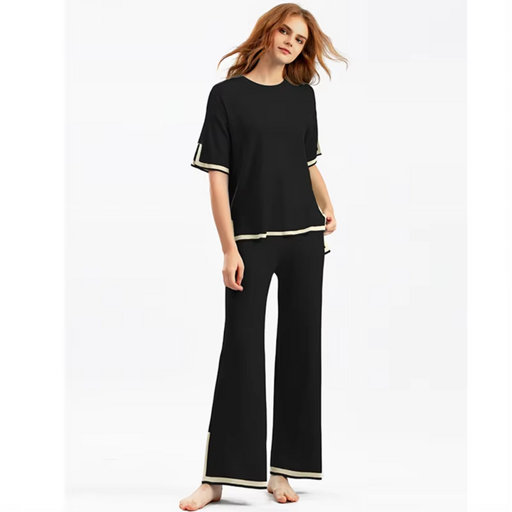 Jeah - Chic Contrast Trim Set