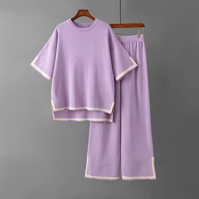 Jeah - Chic Contrast Trim Set