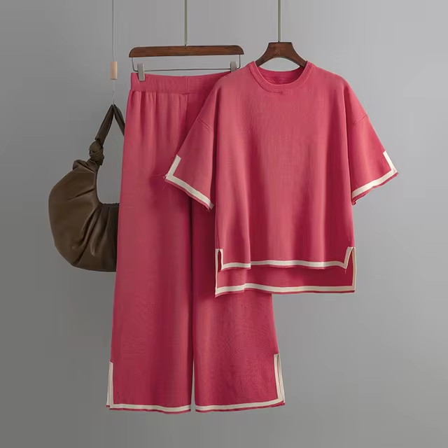 Jeah - Chic Contrast Trim Set