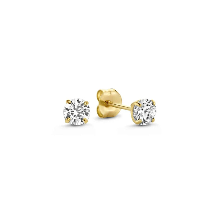 Poppy Stone Earrings Set | Gold