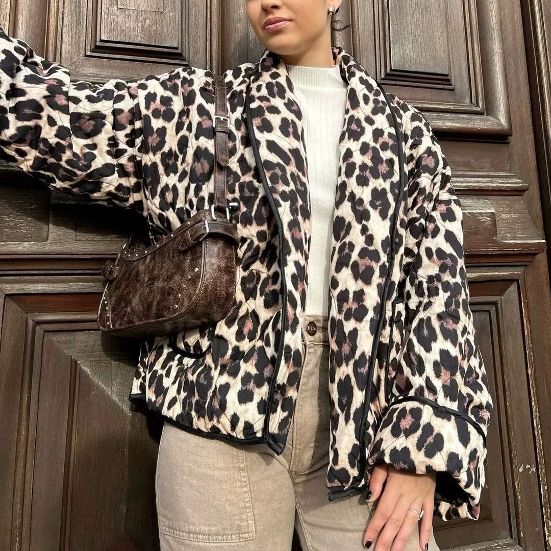 Elzari - Leopard Cozy Jacket