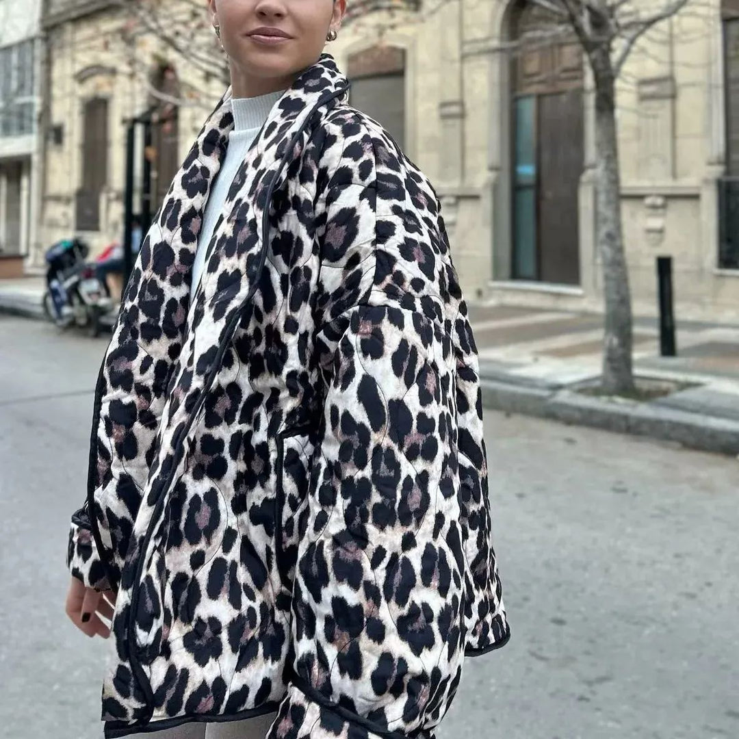 Elzari - Leopard Cozy Jacket