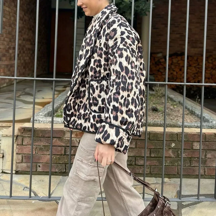 Elzari - Leopard Cozy Jacket
