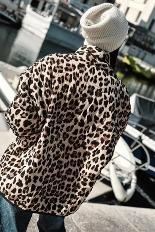Elzari - Leopard Cozy Jacket