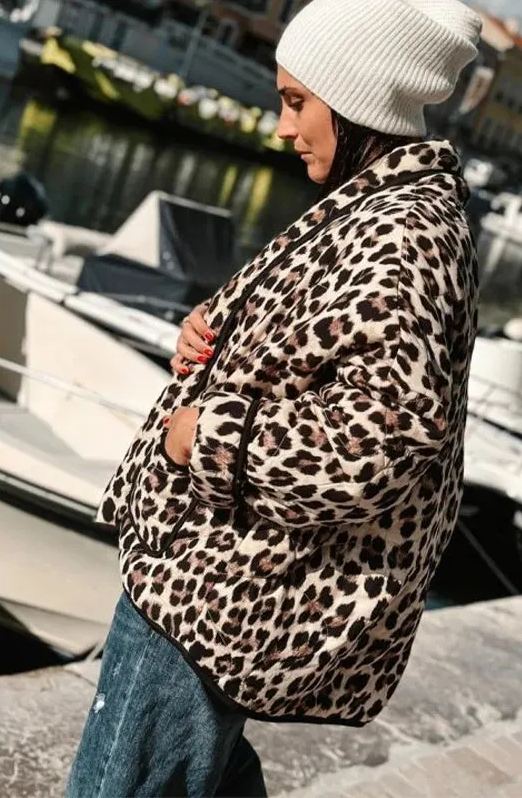Elzari - Leopard Cozy Jacket