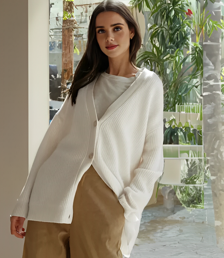 Federica | Elegant Cardigan with Buttons