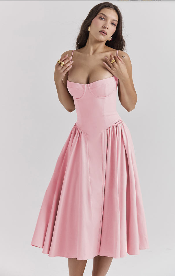 Lilianie - Chic Corset Flare Dress
