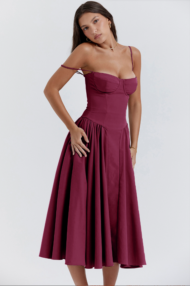 Lilianie - Chic Corset Flare Dress